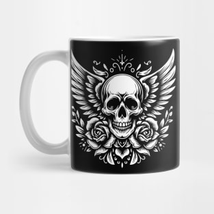 skull with wings Mug